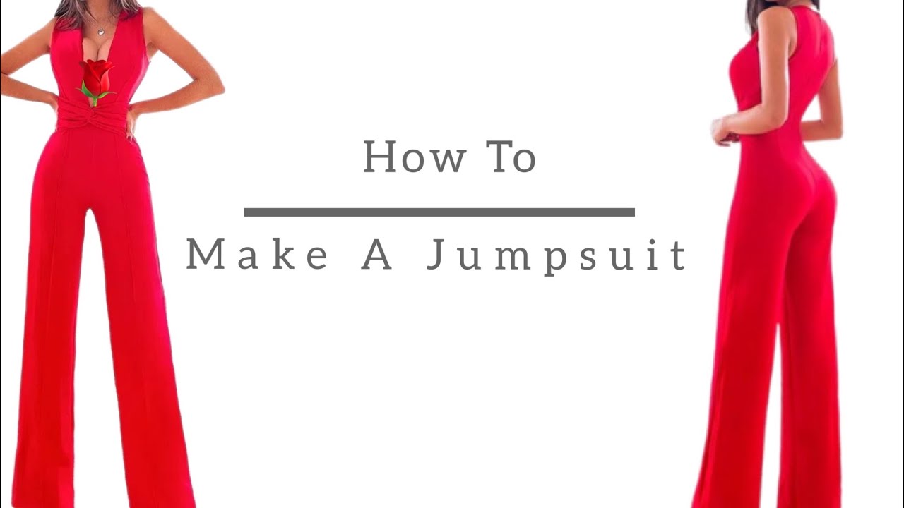 How To Make A Fitted Jumpsuit