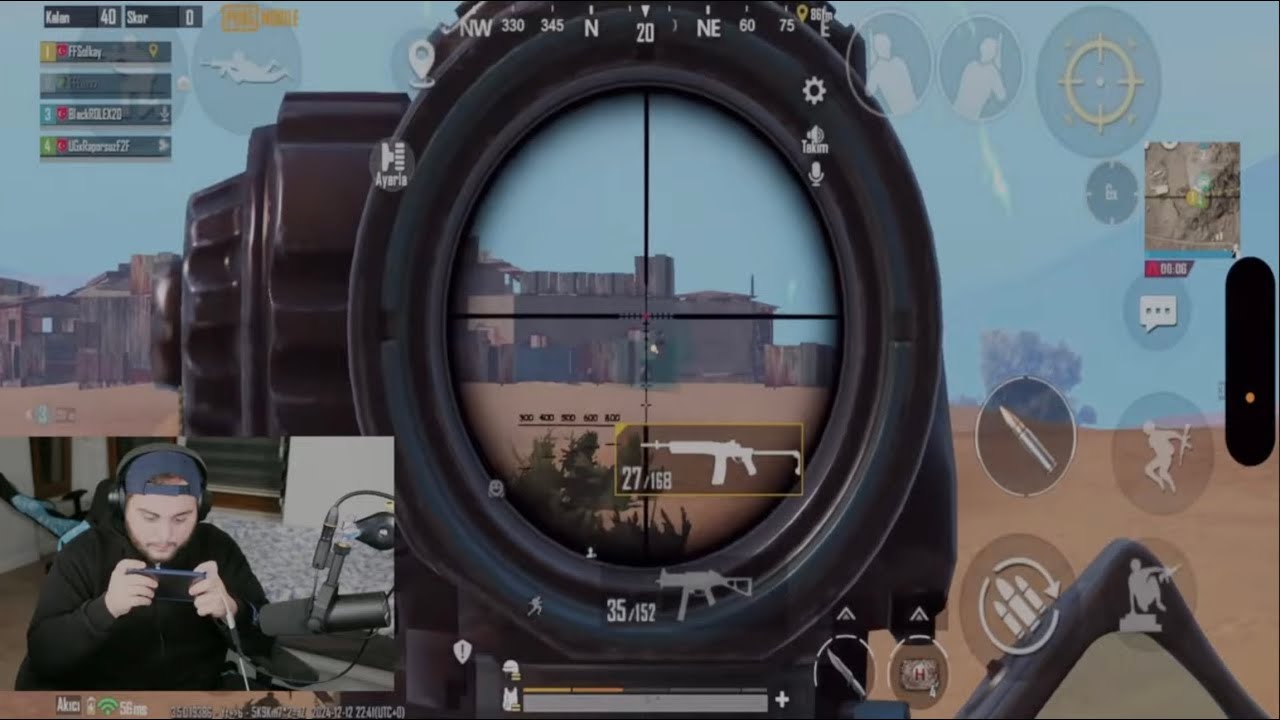 SCRİMDE OYUN BAŞI 2 KİŞİ KALDIK… 😱 / Pubg Mobile Scrim Gameplay