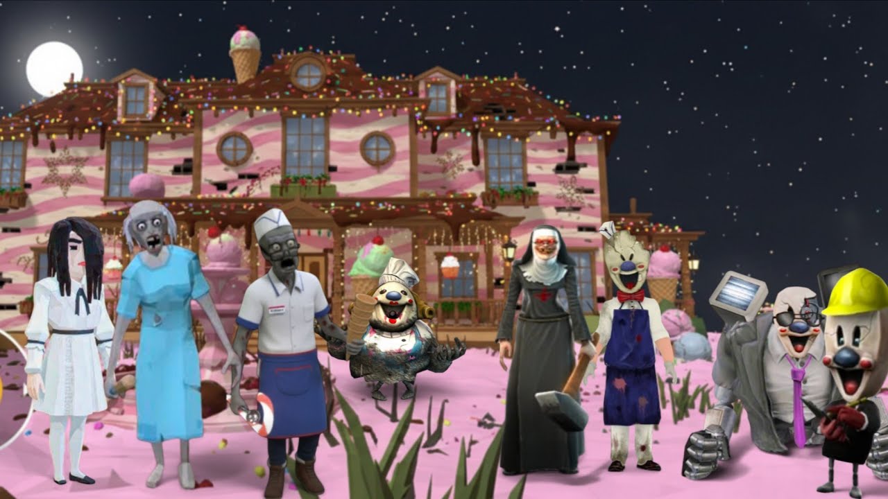 Mad Granny | Ice Cream 8 Full Gameplay | #RadhaGaming 