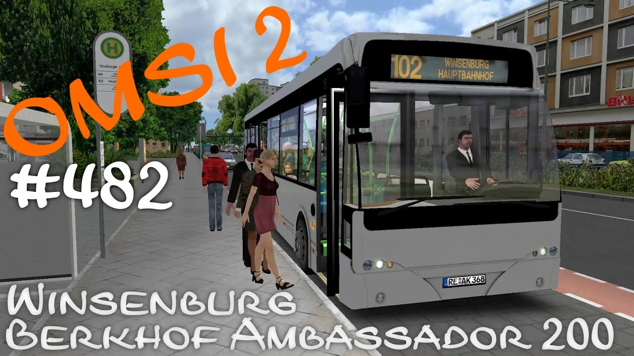 OMSI 2 VDL Berkhof Ambassador 200 | Winsenburg 2015 | Stadtbus 102☆ Let's Play OMSI 2 | #482