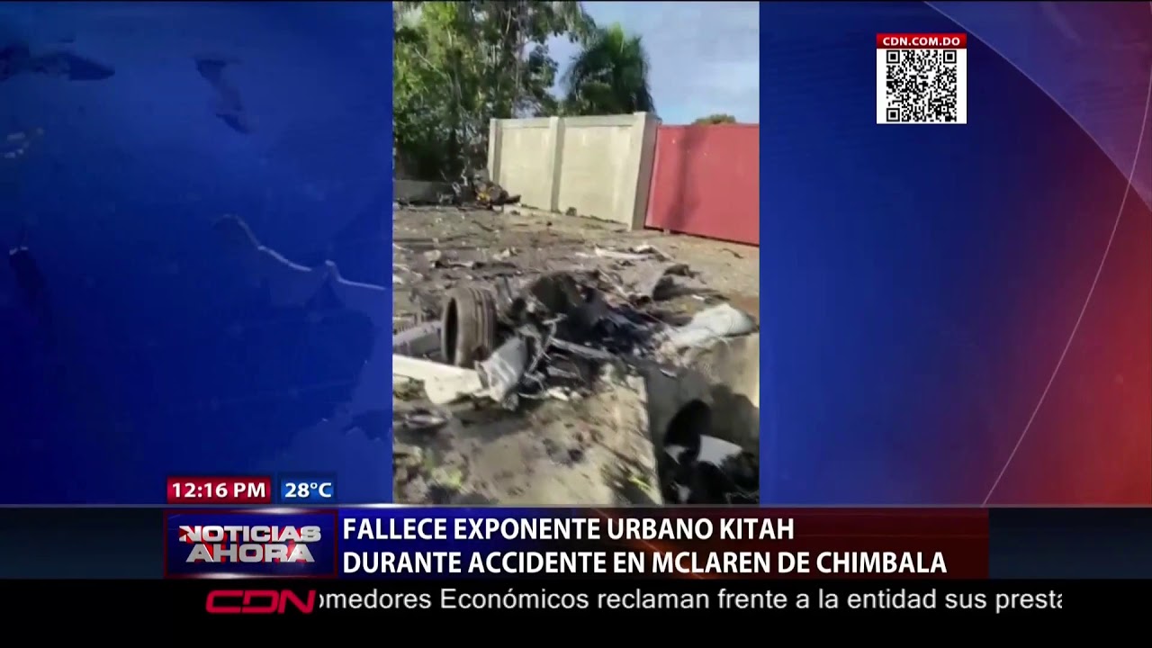 Fallece exponente urbano Kitah  durante accidente en McLaren de Chimbala