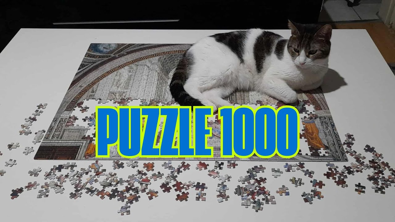 PUZZLE 1000 κομματιών με θέμα τη Σχολή των Αθηνών!
