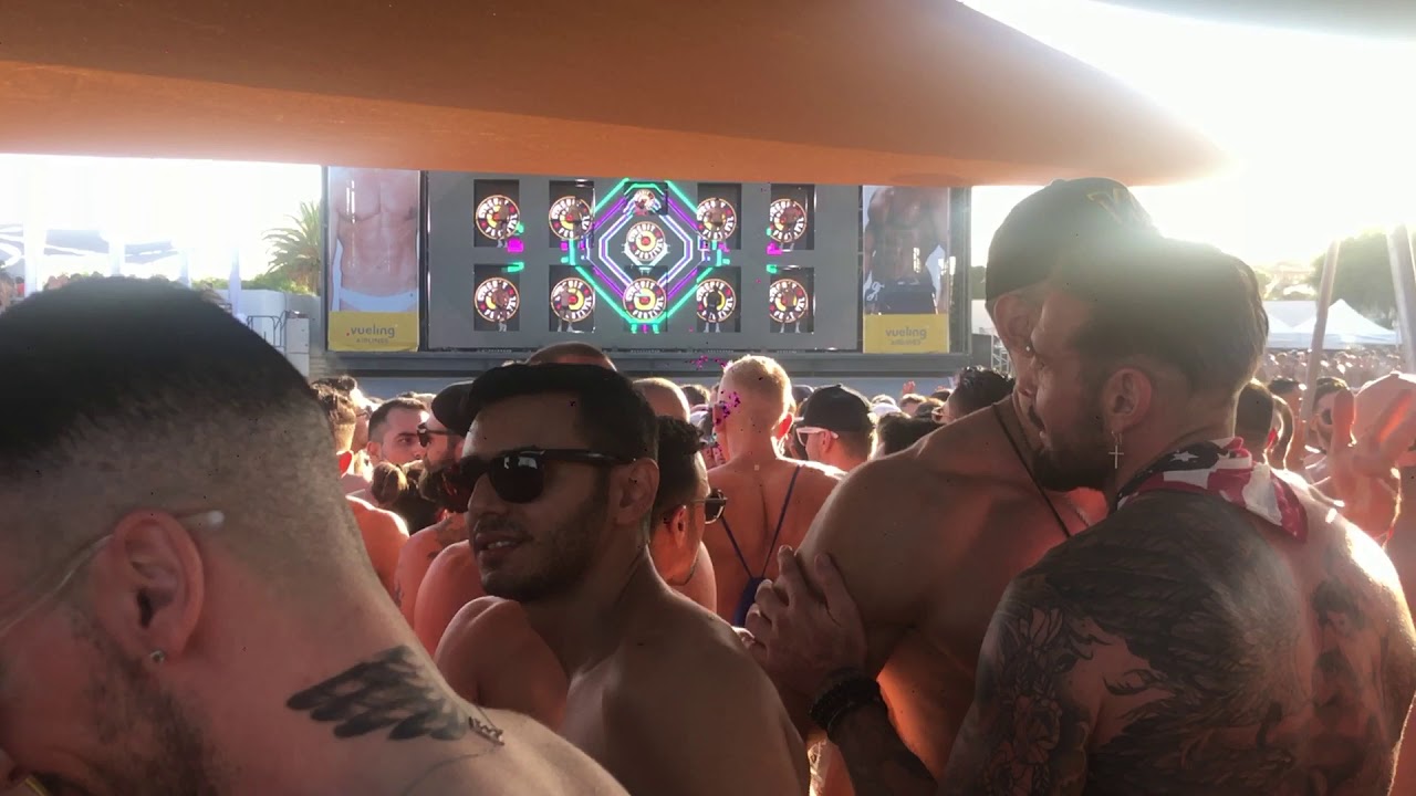 DJ  IVAN GOMEZ & DJ NACHO CHAPADO , MATINÉE , CIRCUIT FESTIVAL BARCELONA 2019 , WATERPARK DAY