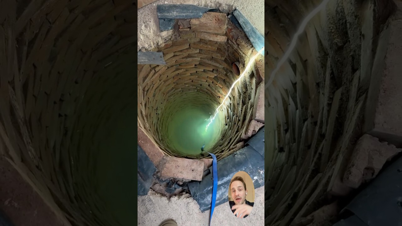 Abandoned well found underneath the kitchen 😳