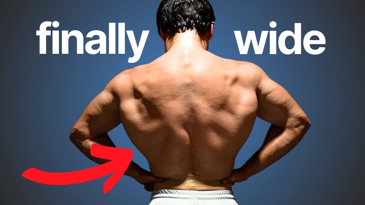 Why Your Lower Lats Won't Grow (easy fix)