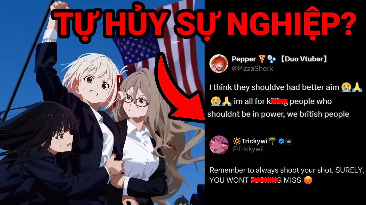 Vtuber muốn Donald Trump ăn kẹo đồng