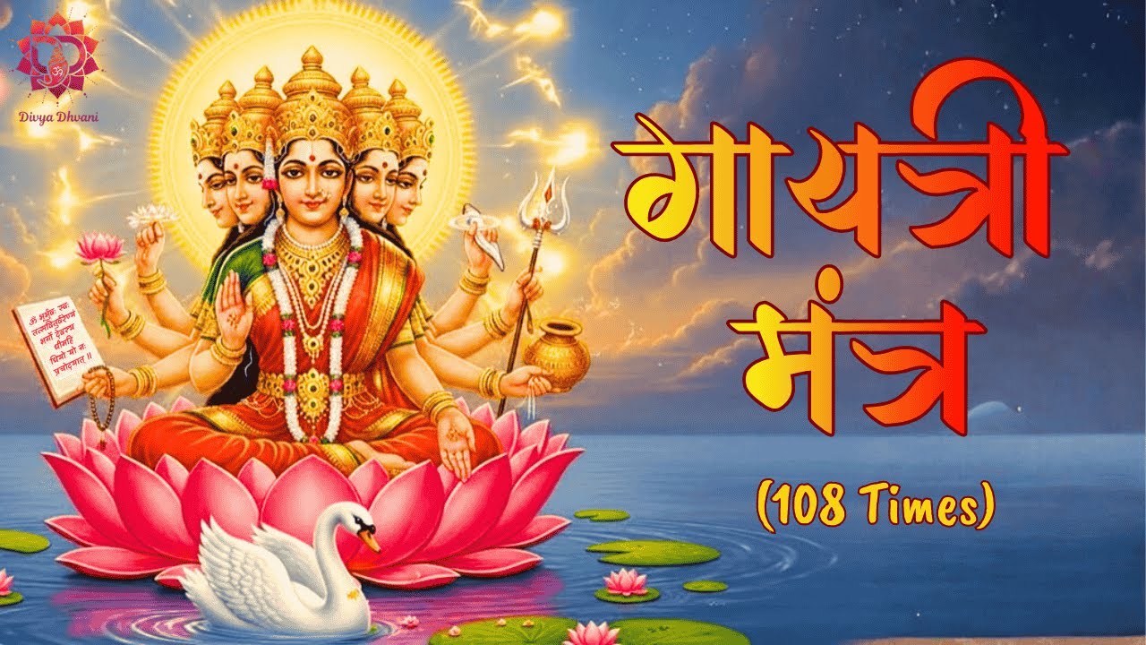 Gayatri Mantra 108 Times | Powerful Chants for Intelligence & Focus | #ombhurbhuvaswaha #gayatri