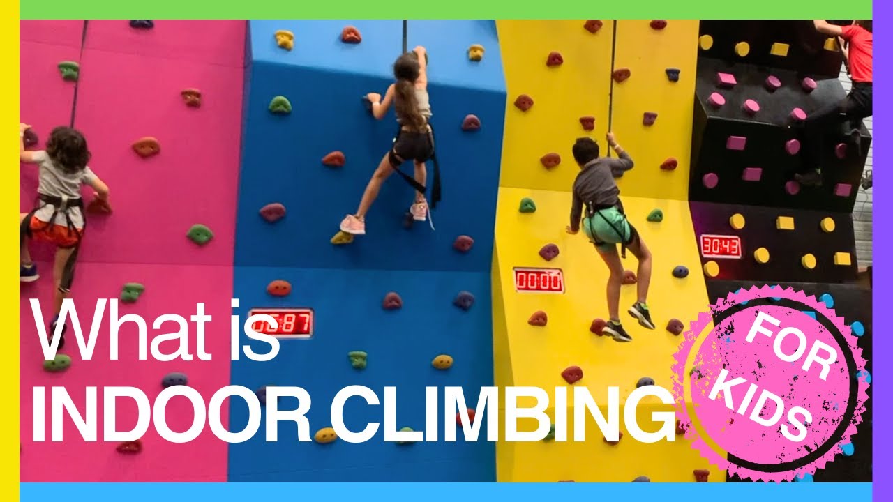 Indoor ROCK CLIMBING for Kids🧗 What is Indoor Rock Climbing and its Benefits for Kids and Toddlers