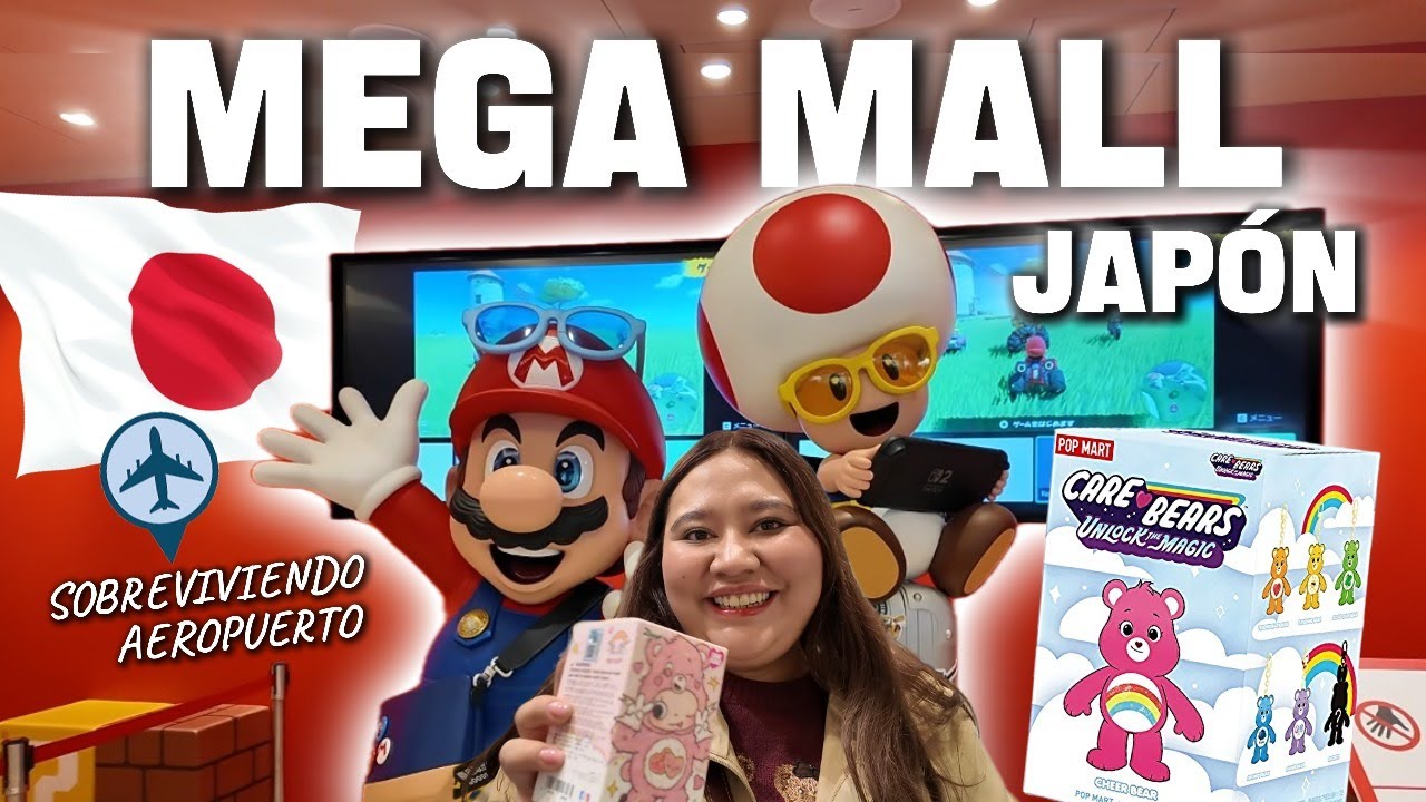 MEGA MALL dentro del AEROPUERTO DE JAPON!