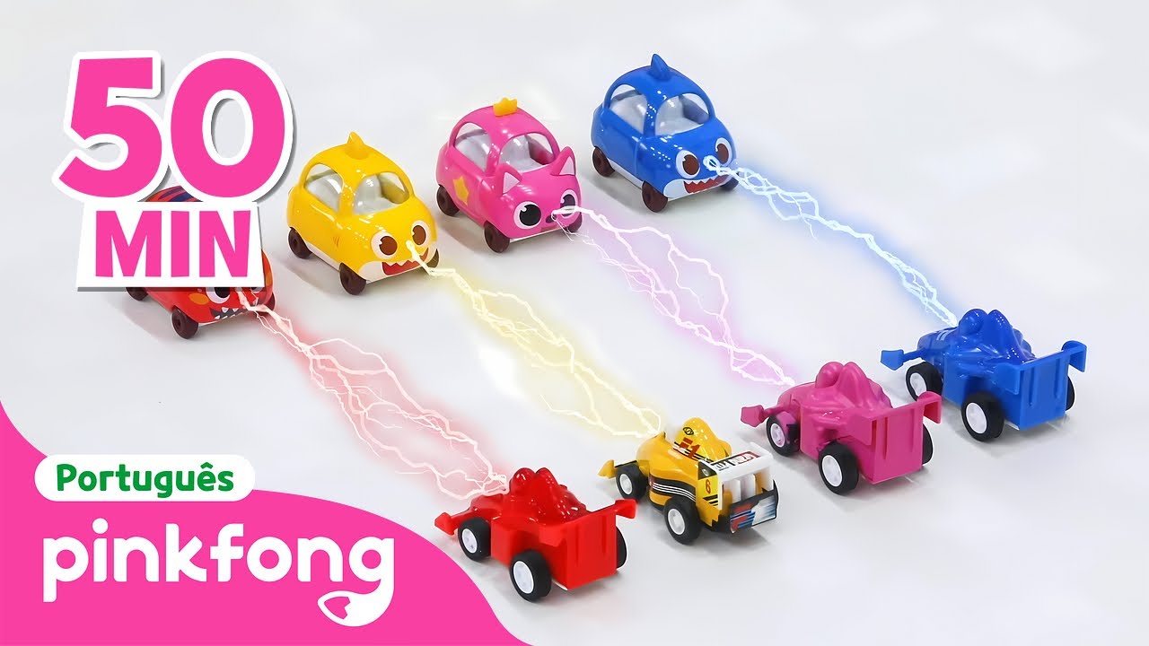 Jogo de Cores | 🌈 Aprenda com os Amigos | + Completo | Pinkfong, Bebê Tubarão! Canções para Crianças