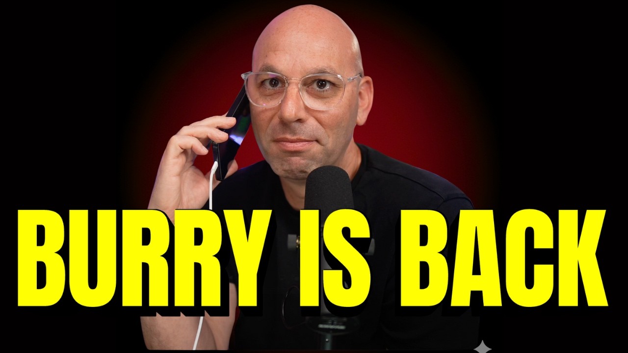 🔴 מייקל ברי מזהיר: פלנטיר בדרך ל $54 ומה זה אומר על מניות הטכנולוגיה?