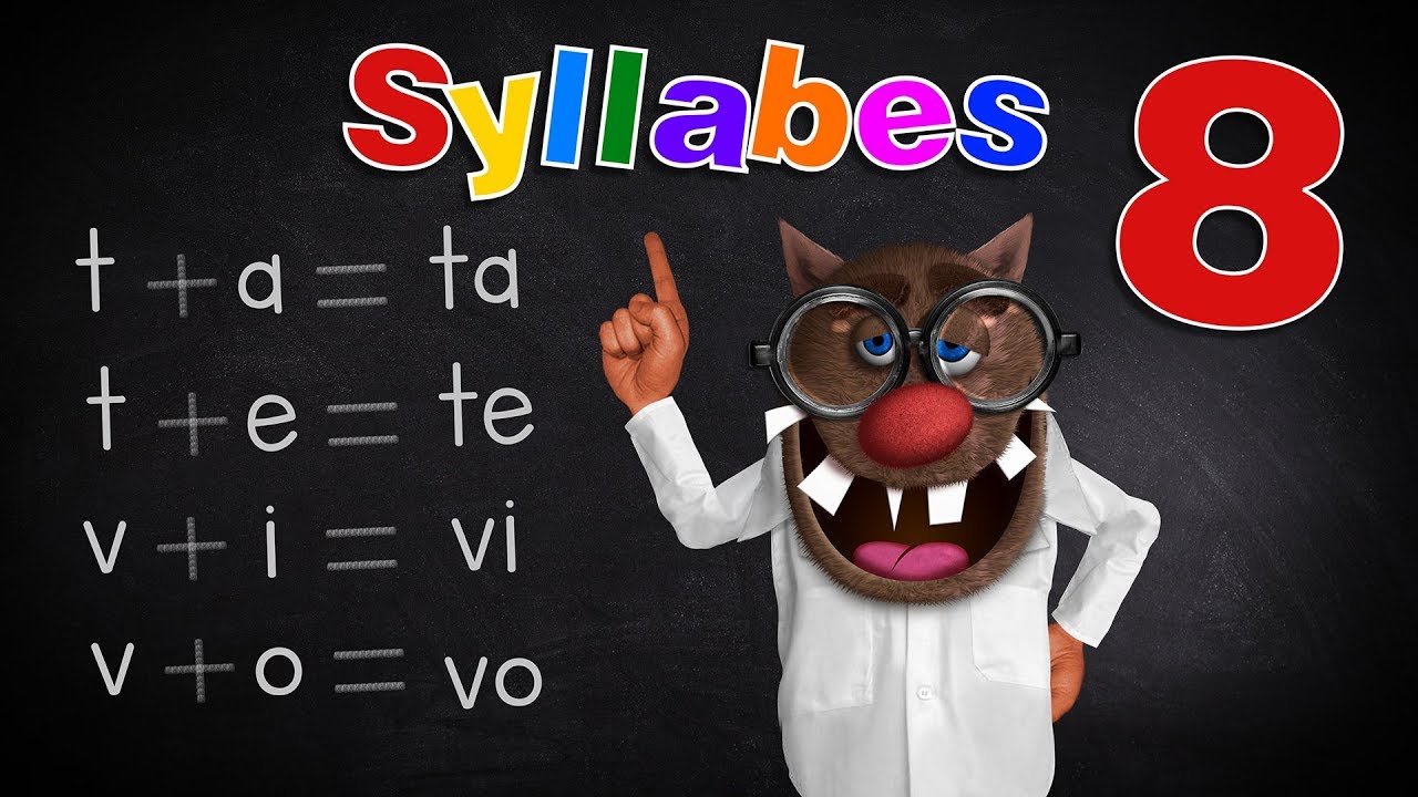 Foufou - Les Syllabes pour les enfants (Learn Syllables for kids) (Serie08) 4K