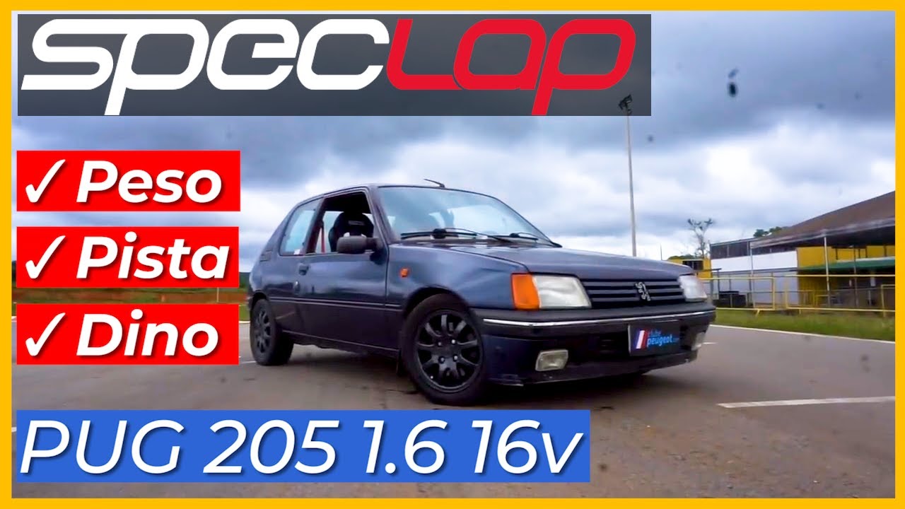 Pug 205 1.6 16v - SpecLap Ep.1