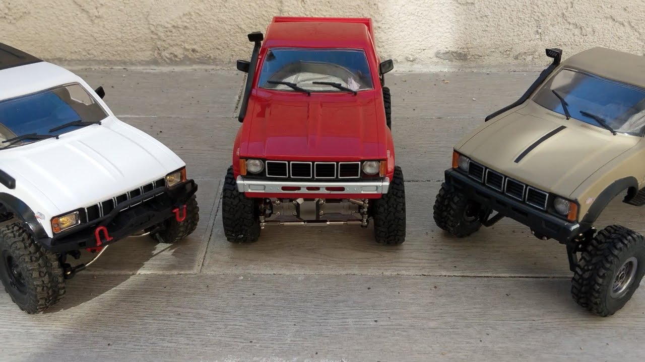 WPL C24 Fleet - Motor and Axle Upgrades