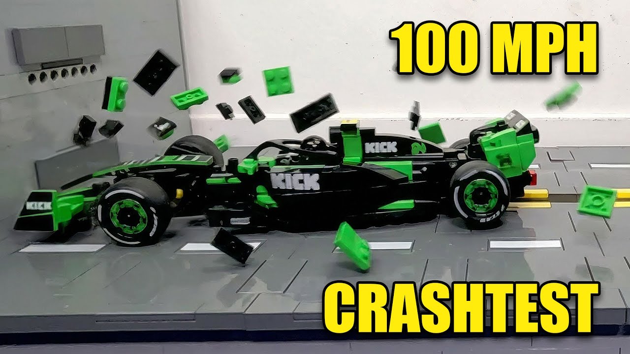 CAN CADA F1 KICK SAUBER SURVIVE 100MPH CRASH?