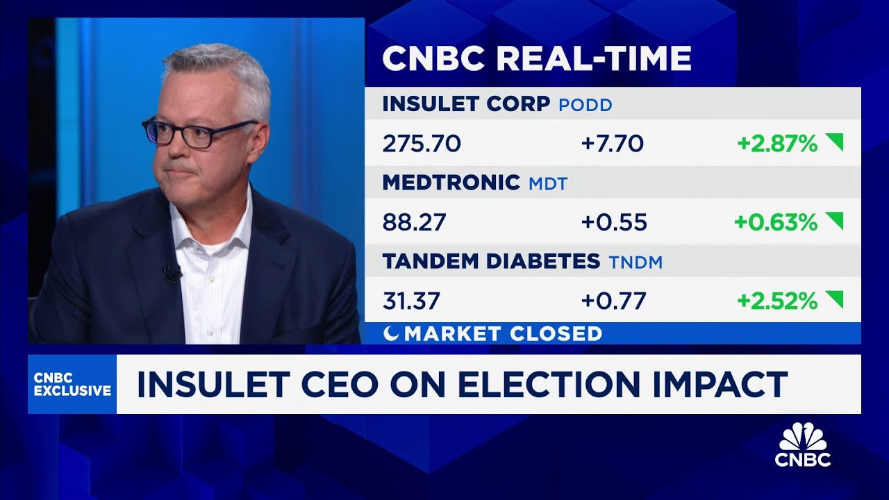 Insulet CEO on earnings, GLP-1 and election impact