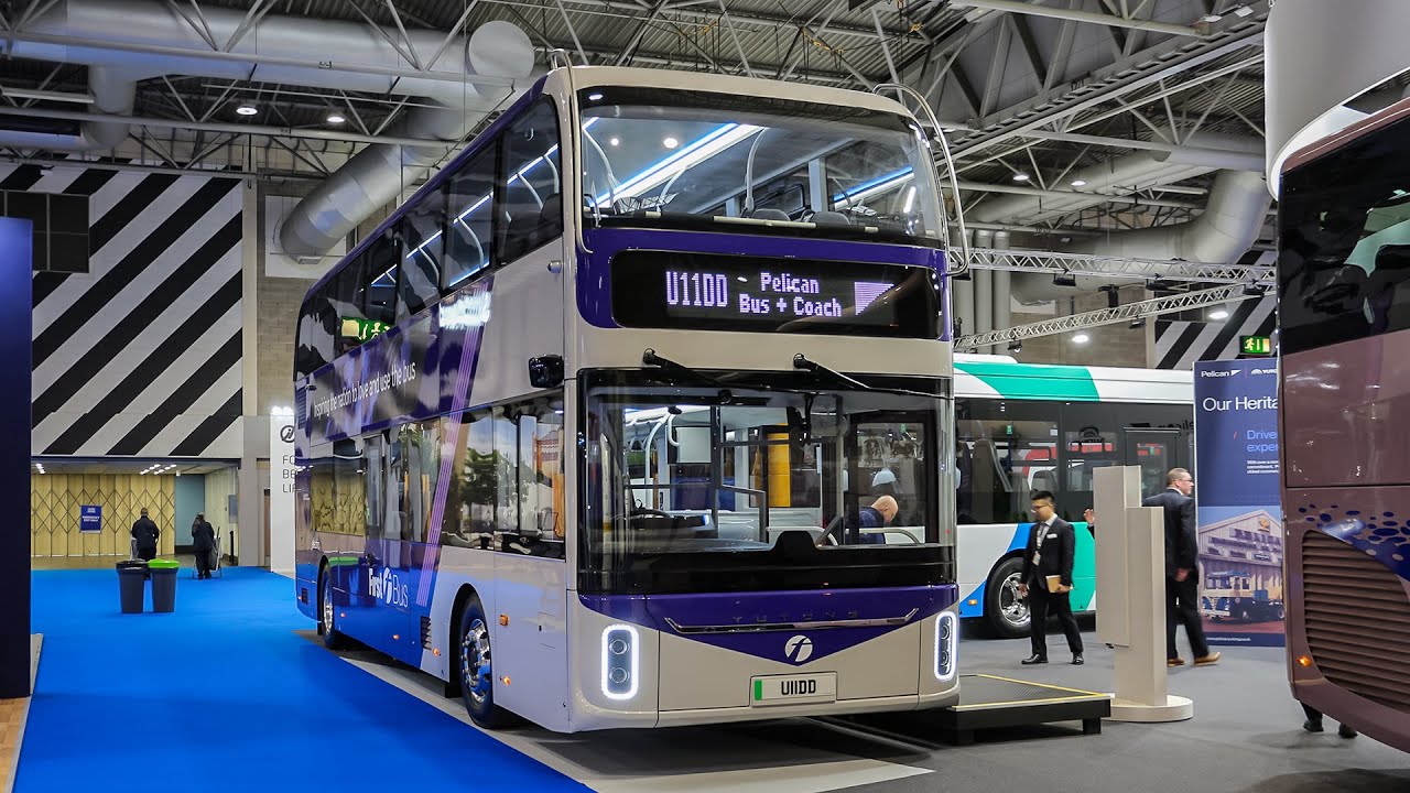 Yutong U11DD Electric Double Deck Bus - Euro Bus Expo 2024
