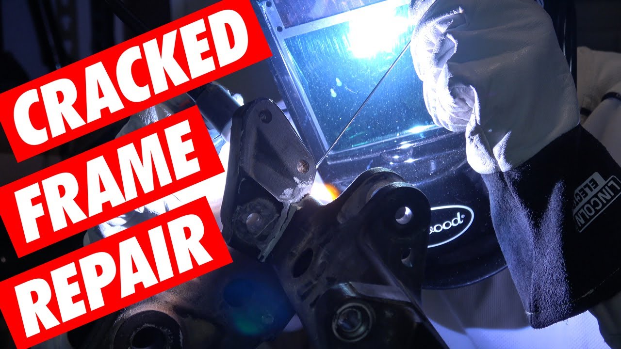 Motorcycle Aluminum Frame TIG Welding and Painting - Wrecked Yamaha R1 Rebuild - Part 5
