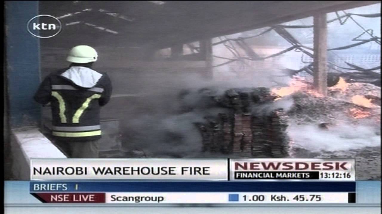 Property worth Millions of Shillings destroyed in Industrial Area fire