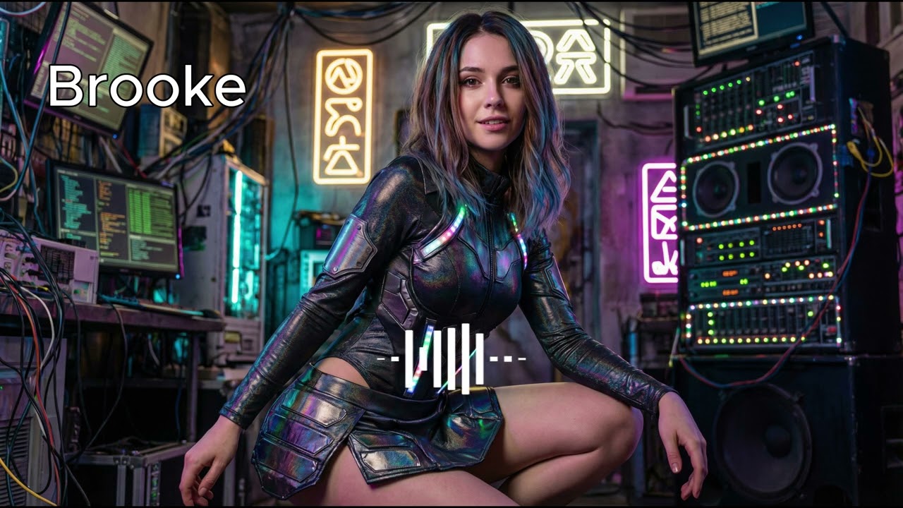 TECH NOIR 💻 Dark Future Bass for Productivity | BROOKE