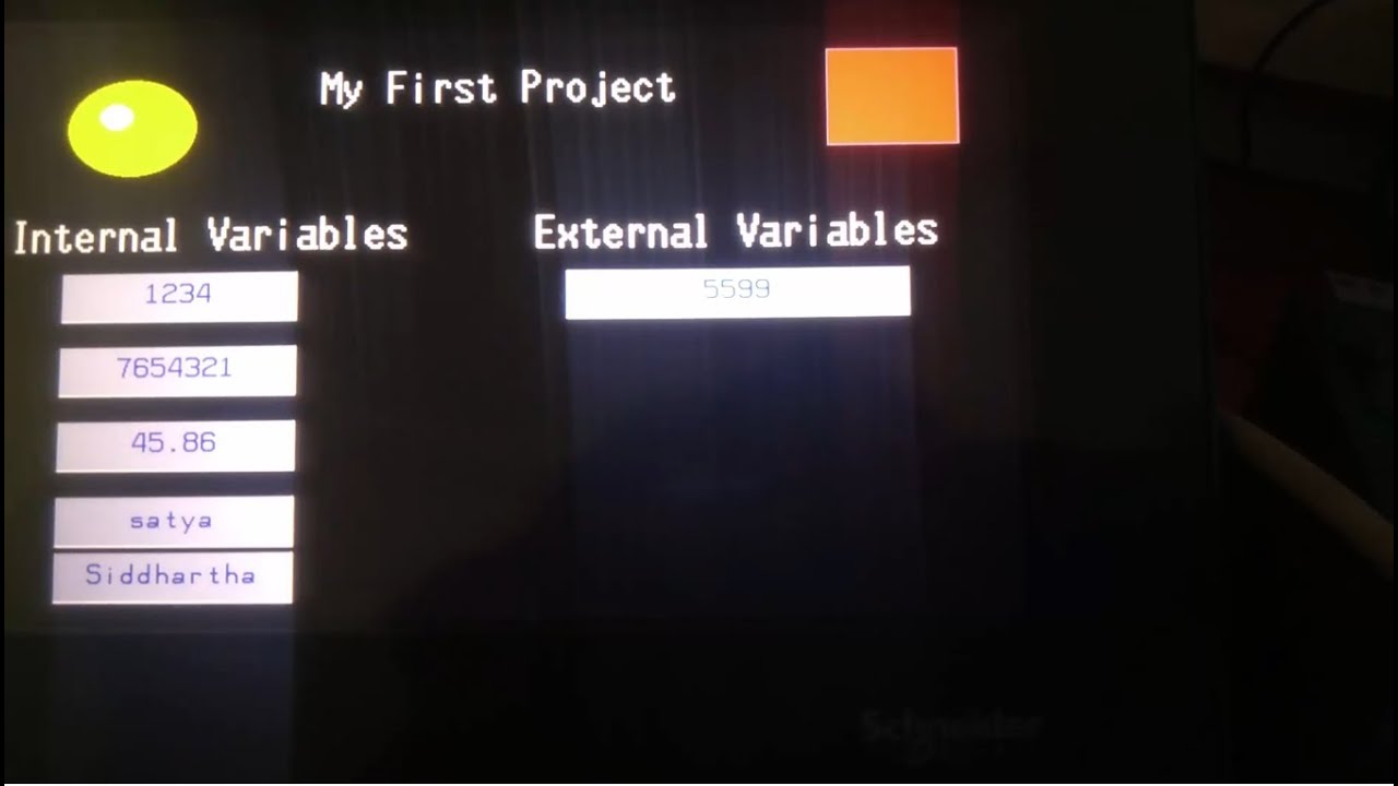 Creating Variables in HMI Part-4