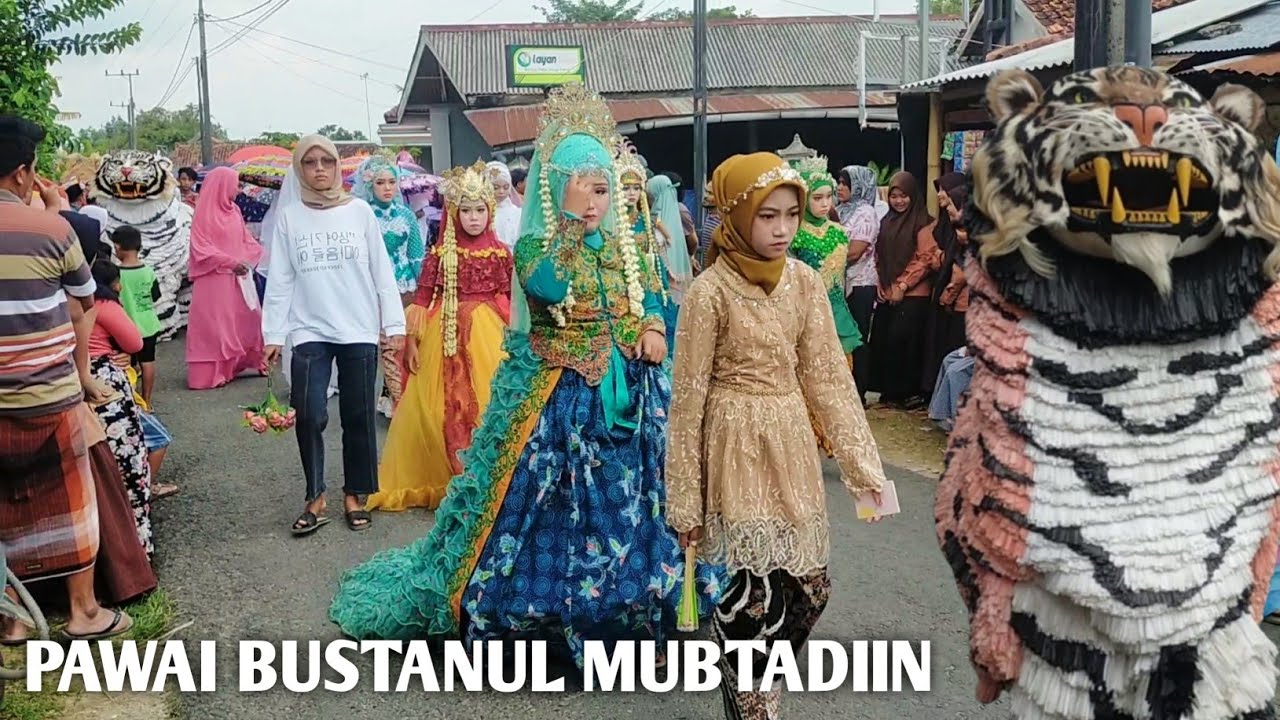 Pawai Bustanul Mubtadiin Palalang Pakong Pamekasan