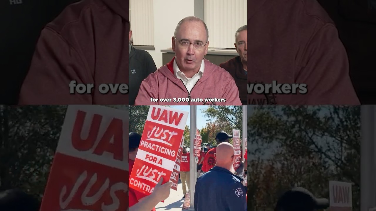 UAW President Shawn Fain celebrates Volkswagen&rsquo;s Chattanooga workers' historic tentative agreement