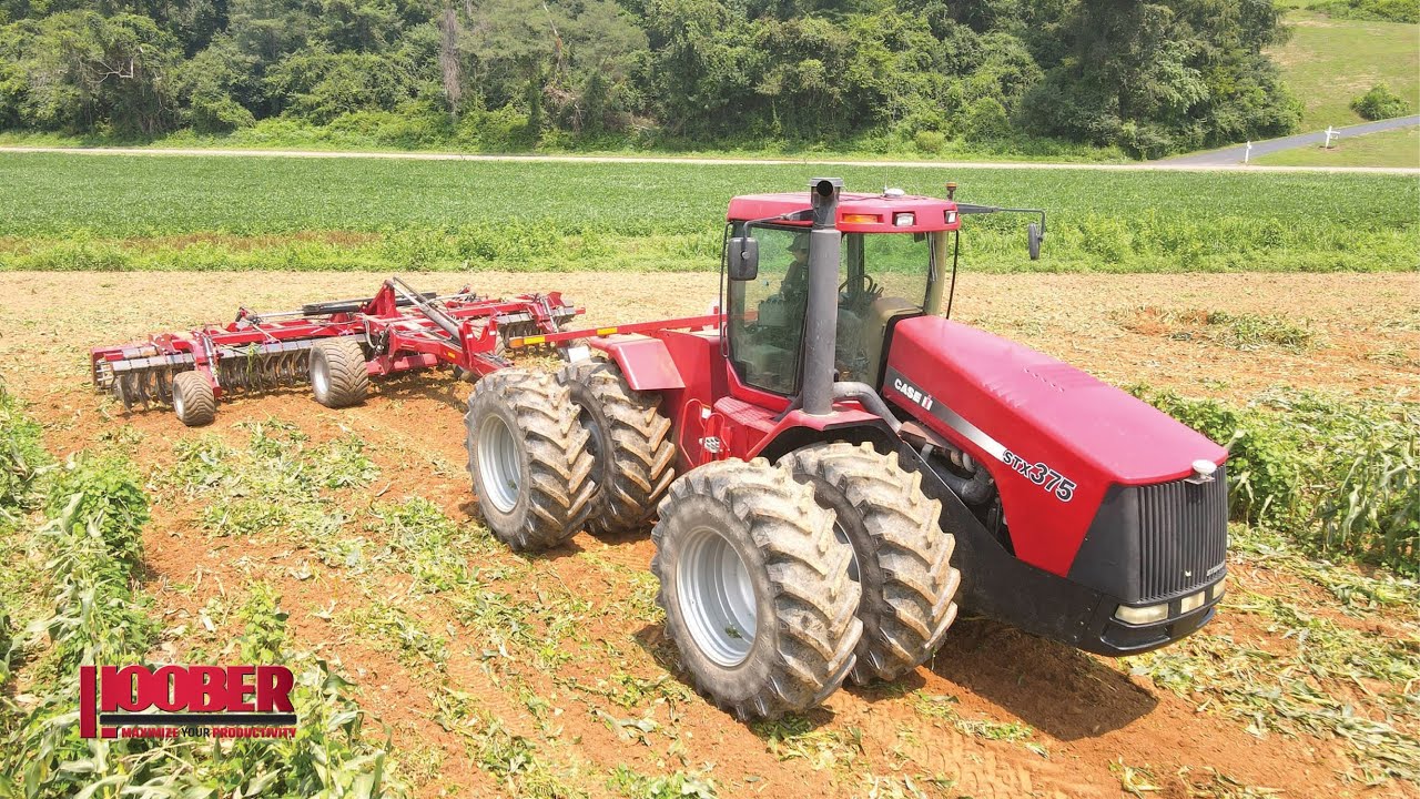 Parker Farms Case IH 475 Speed Tiller & Case IH STX375 Steiger
