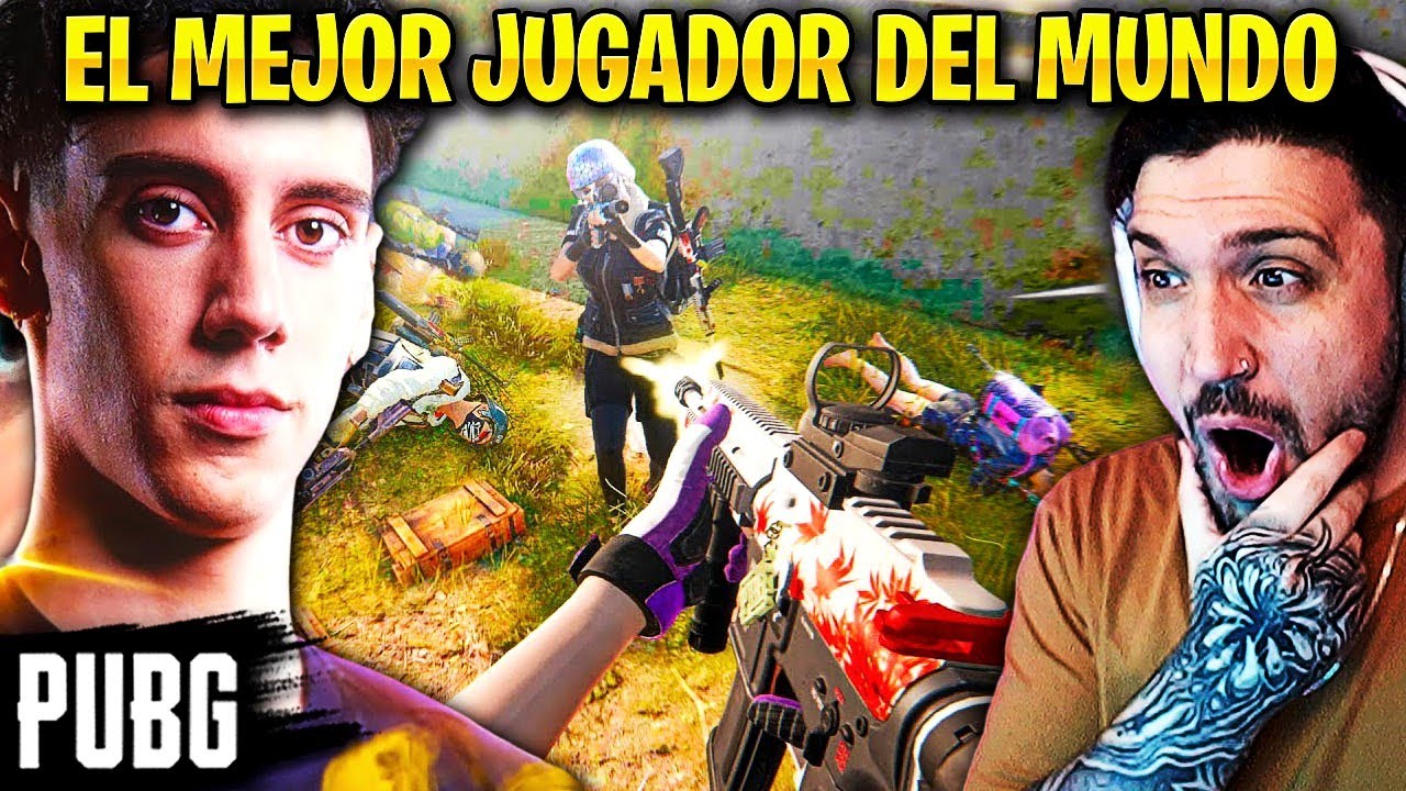 ASI JUEGA EL MEJOR JUGADOR DEL MUNDO de PUBG!! - REACCION a TGLTN