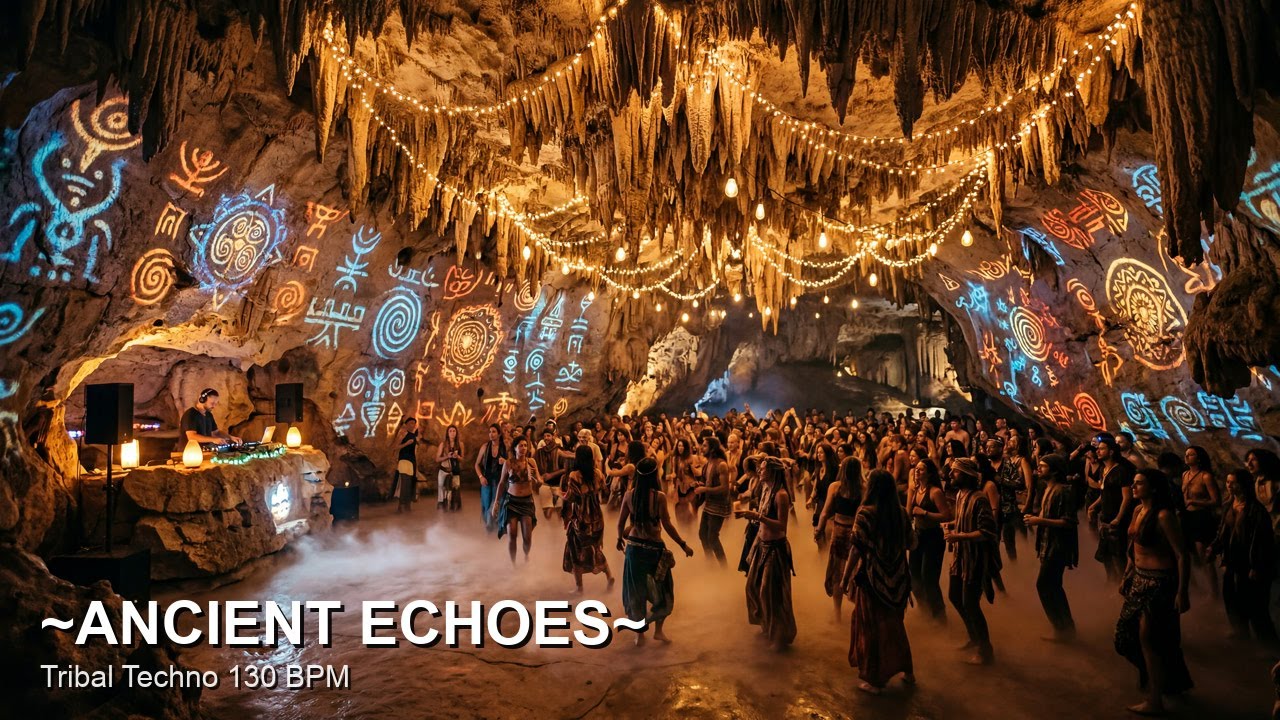 Descending into the Cave | 60 Minutes of Primal Techno