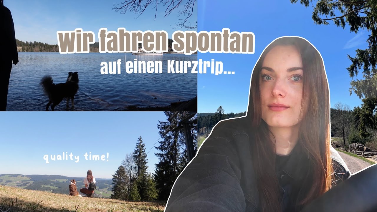 Spontaner KURZTRIP MIT MEINEM HUND 😍 | Zwei Tage im Schwarzwald - Vlog!