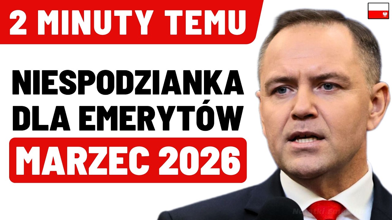 UWAGA! Seniorzy, DOBRA Wiadomość: ZUS potwierdził duże przeliczenie emerytur w MARCU 2026!