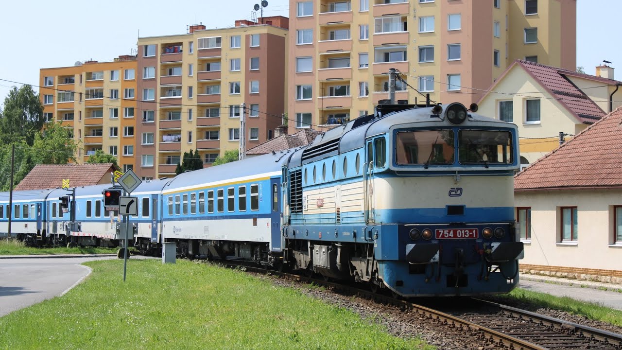 Vlaky Luhačovice 21. + 28. 5. 2023