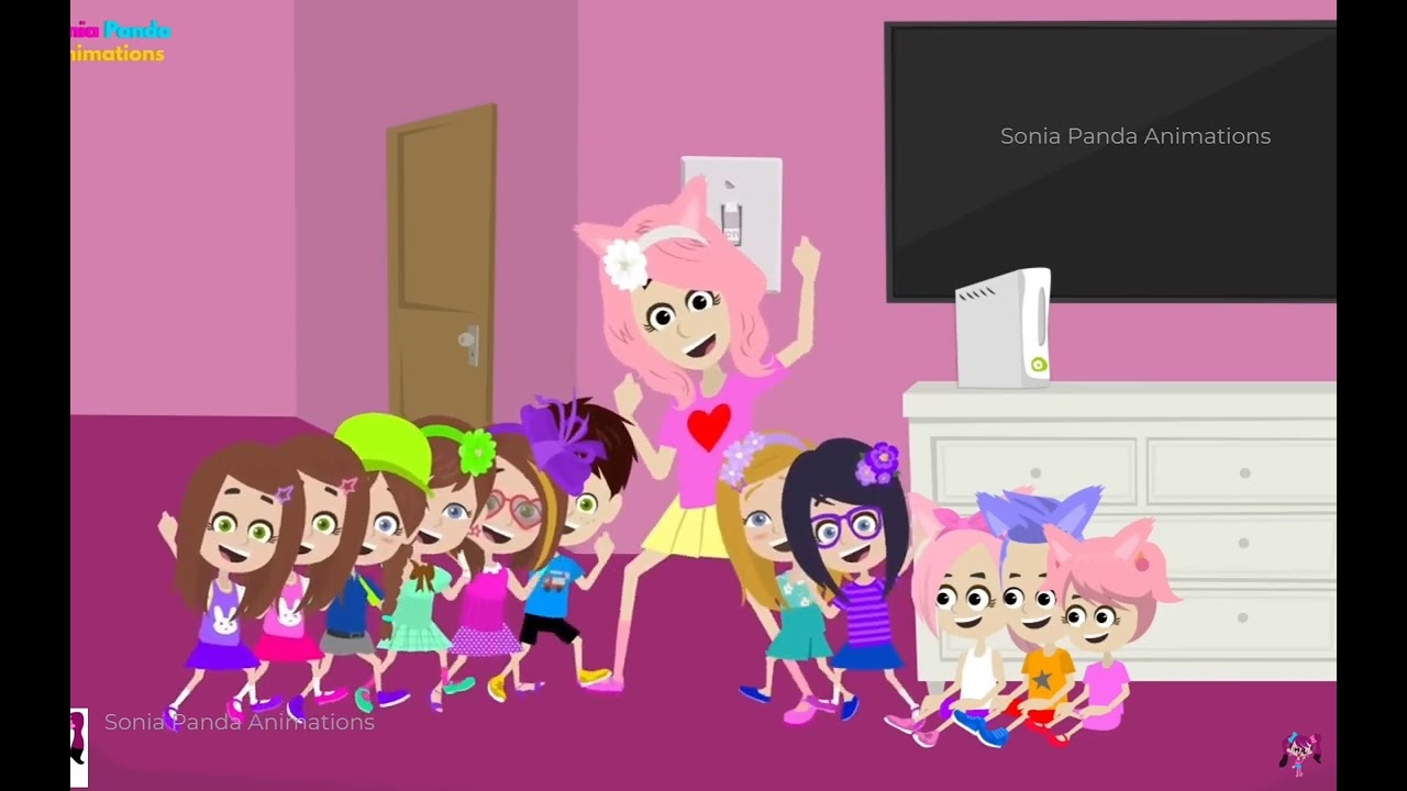 Lily Isa Penelope Everly Sara Allison Mary Justin And Kate Sings Deck In The Halls