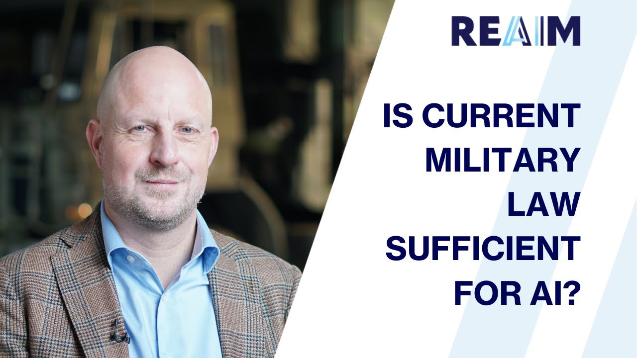 Is current military law sufficient for AI deployment?