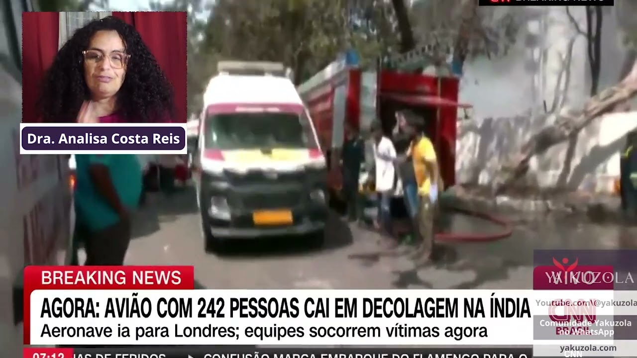 Avi&atilde;o com destino a Londres caiu em &aacute;rea residencial na &Iacute;ndia