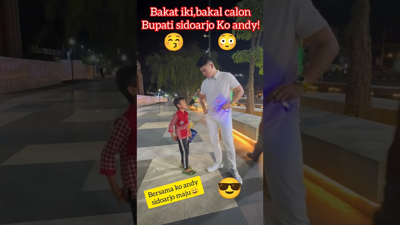 Bakat Ko.. bakal calon bupati sidoarjo😄