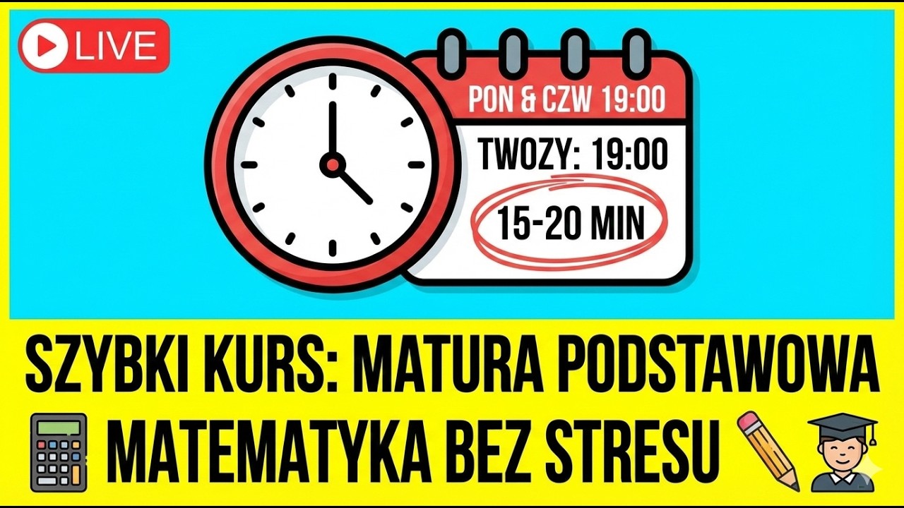 Najważniejsze umiejętności na egzaminie maturalnym z matematyki. Spotkanie 5