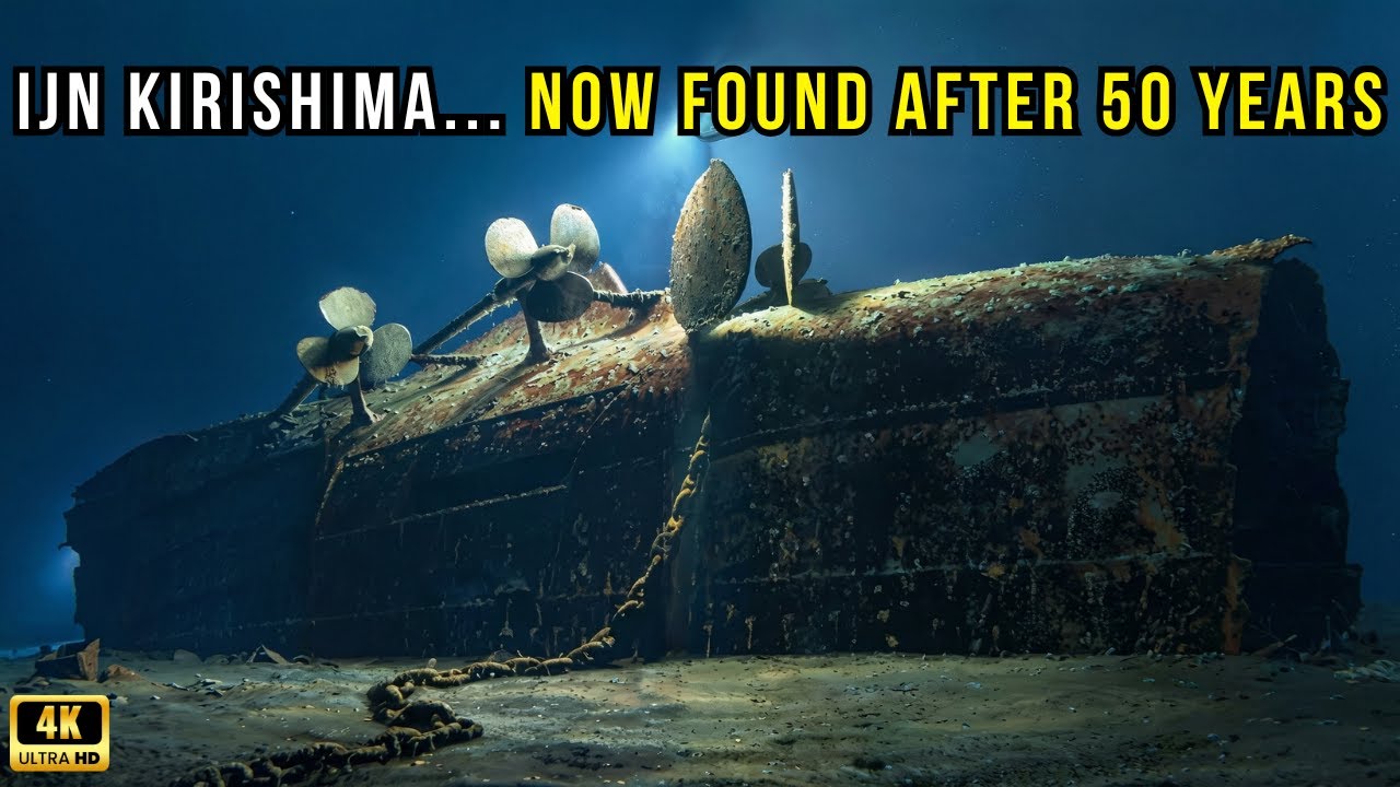 IJN Kirishima — Lost Japans' WWII Pearl Harbor Kongō Class Battleship Found After 50 Years