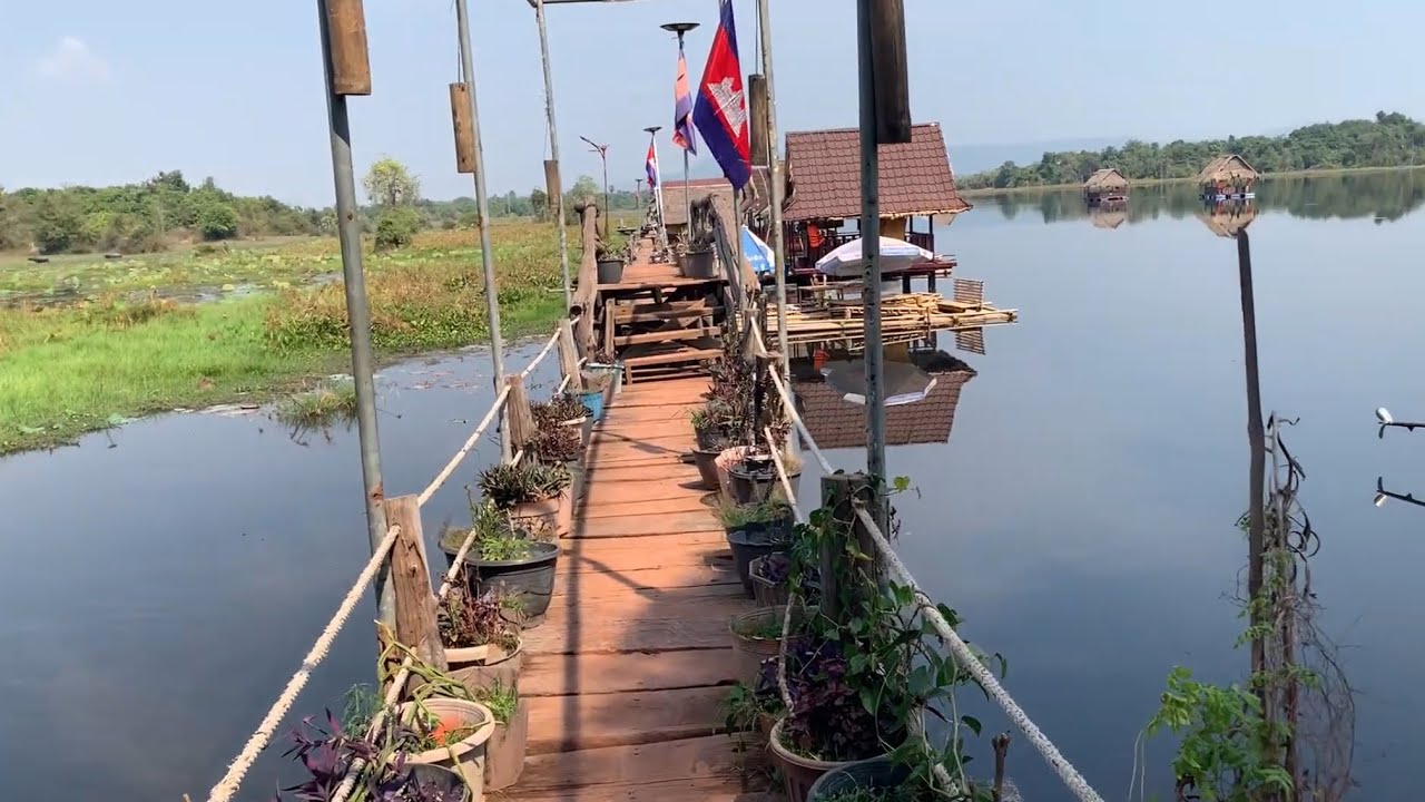 A Quick Journey to Banteay Srei from Siem Reap Cambodia on motorbike 