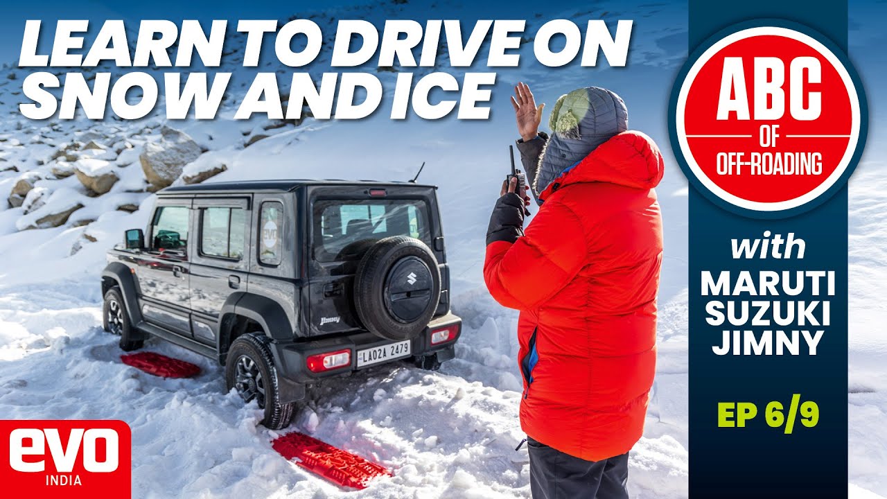 Jimny Off-roading Tutorial | Driving on snow and ice | EP 6/9 | evo India