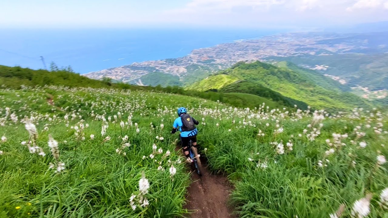 [Drone] Monte Fasce Scenic Trails - MTB Genova Nervi
