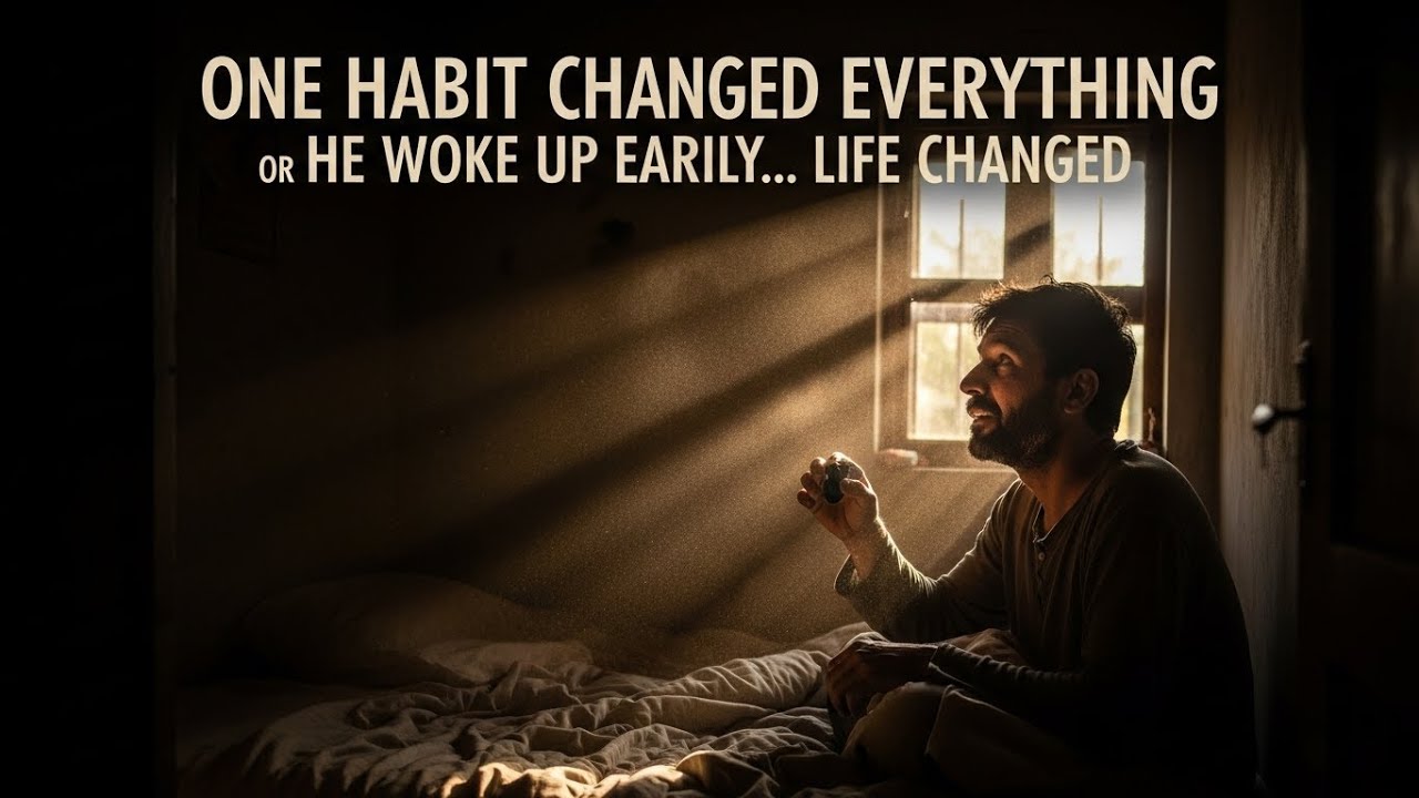 How Waking Up Early Changed a Poor Man’s Destiny Forever  Motivational Life Story
