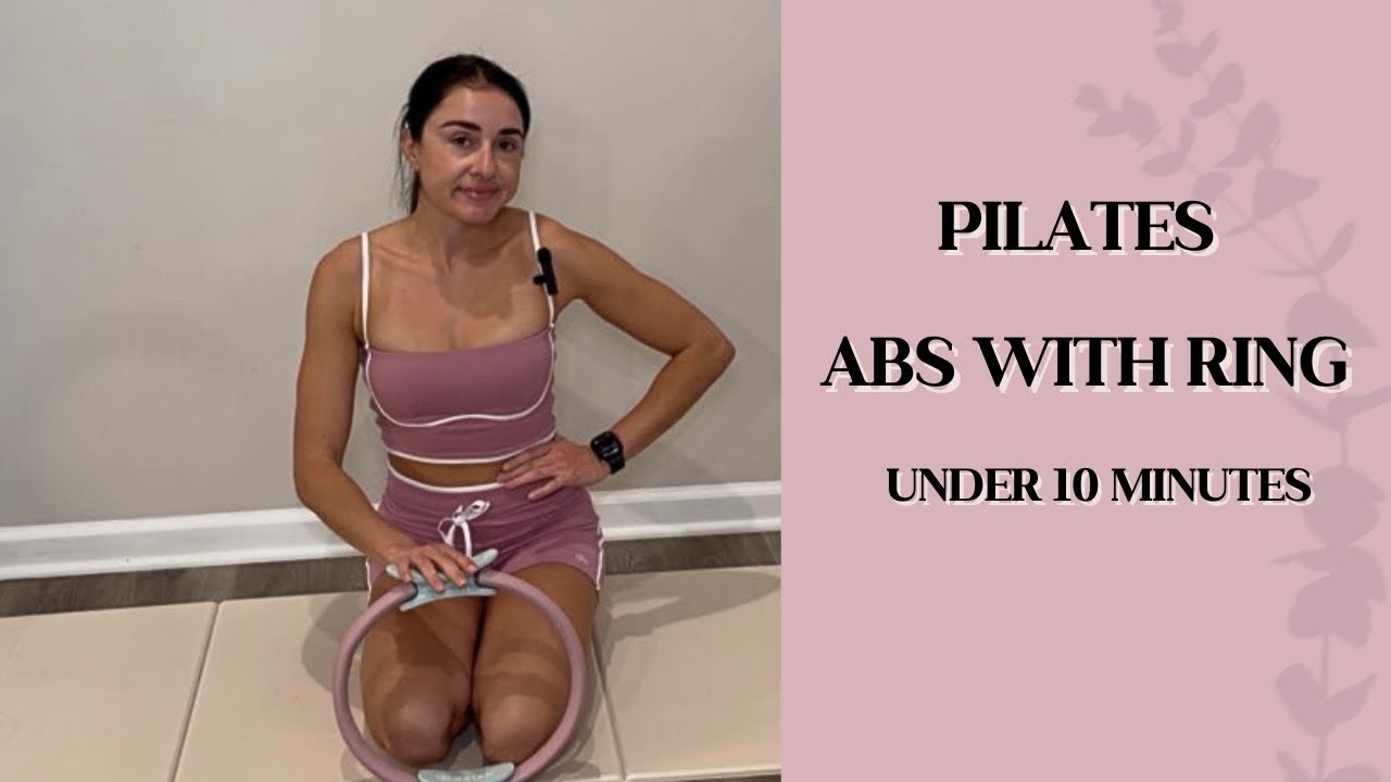 Pilates Core using a Pilates Ring (under 10 minutes) 