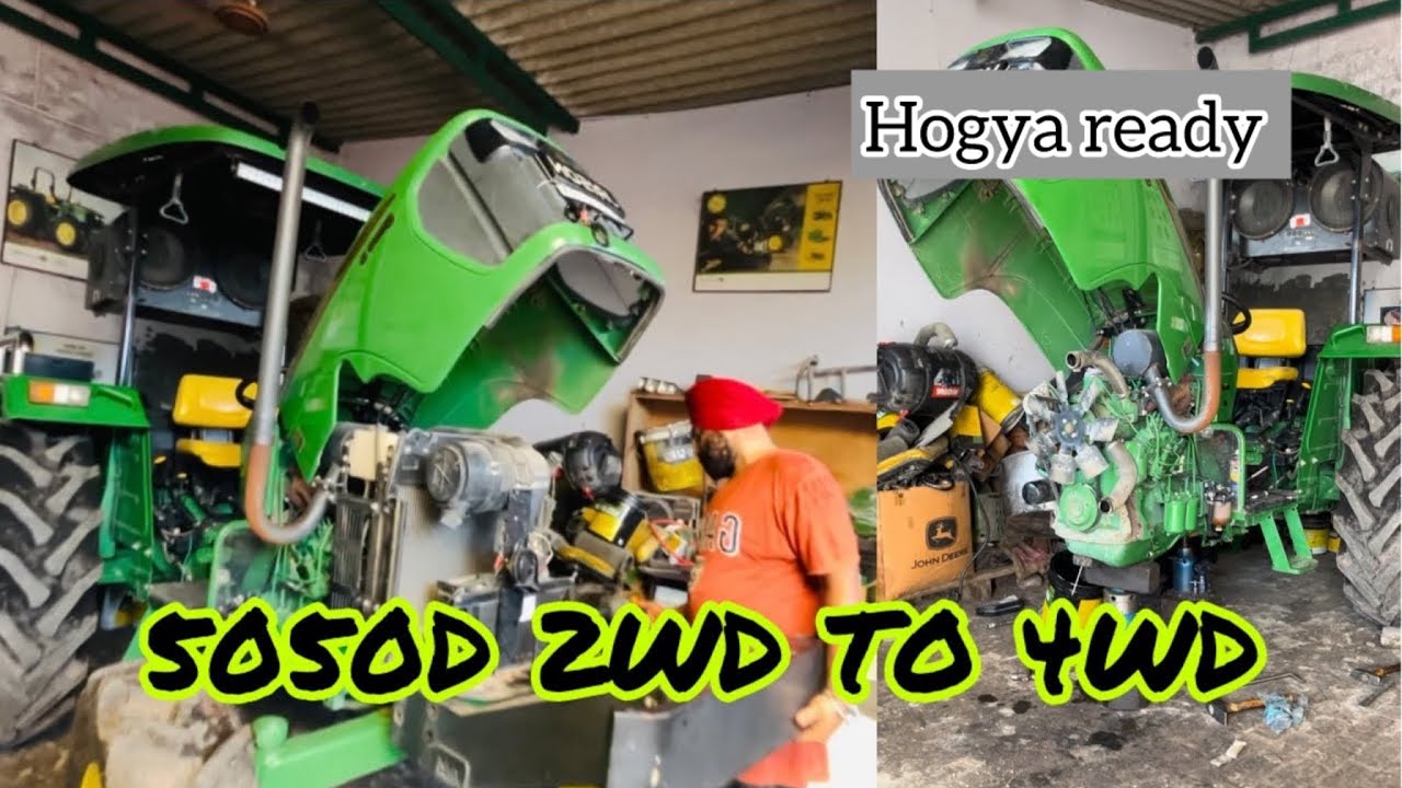Karta ready 5050D 2WD TO 4WD 💚💚💚