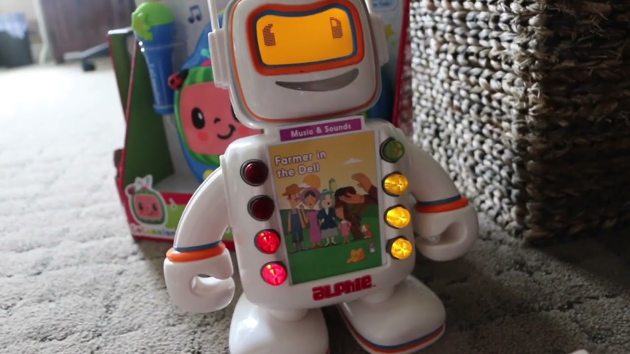 (with voice) Playskool Alphie and Cocomelon Boombox & Lunchbox TRIPLE DESTRUCTION