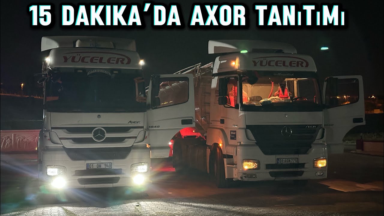 15 dakika’da Axor 1840 tanıtımı…