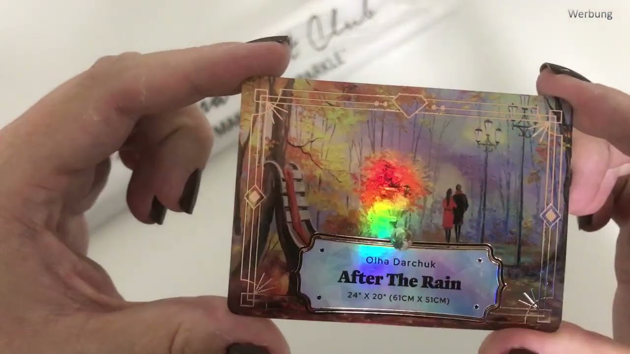 Unboxing Diamond Art Club |  After the Rain von Olha Darchuk