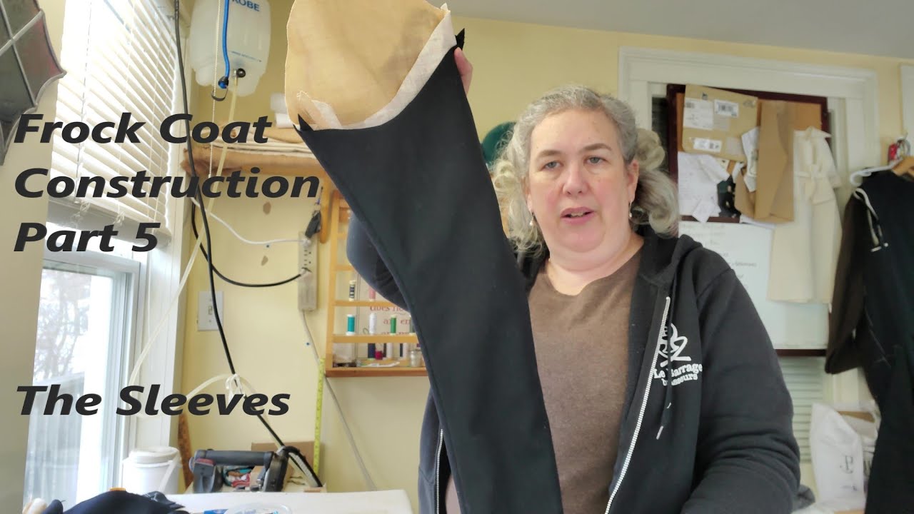 18th Century Frock Coat Construction, Part 5: The Sleeves