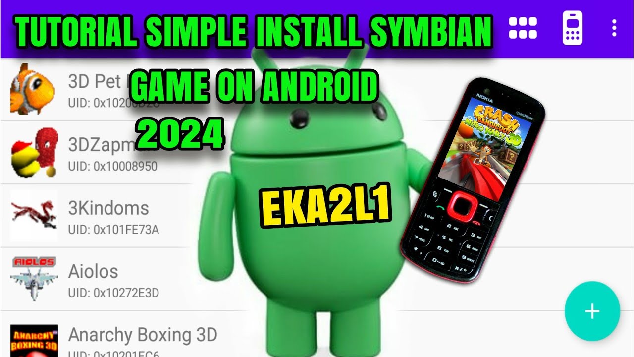 Cara Simple Install Game Symbian s60v3 di Android Eka2L1 Emulator